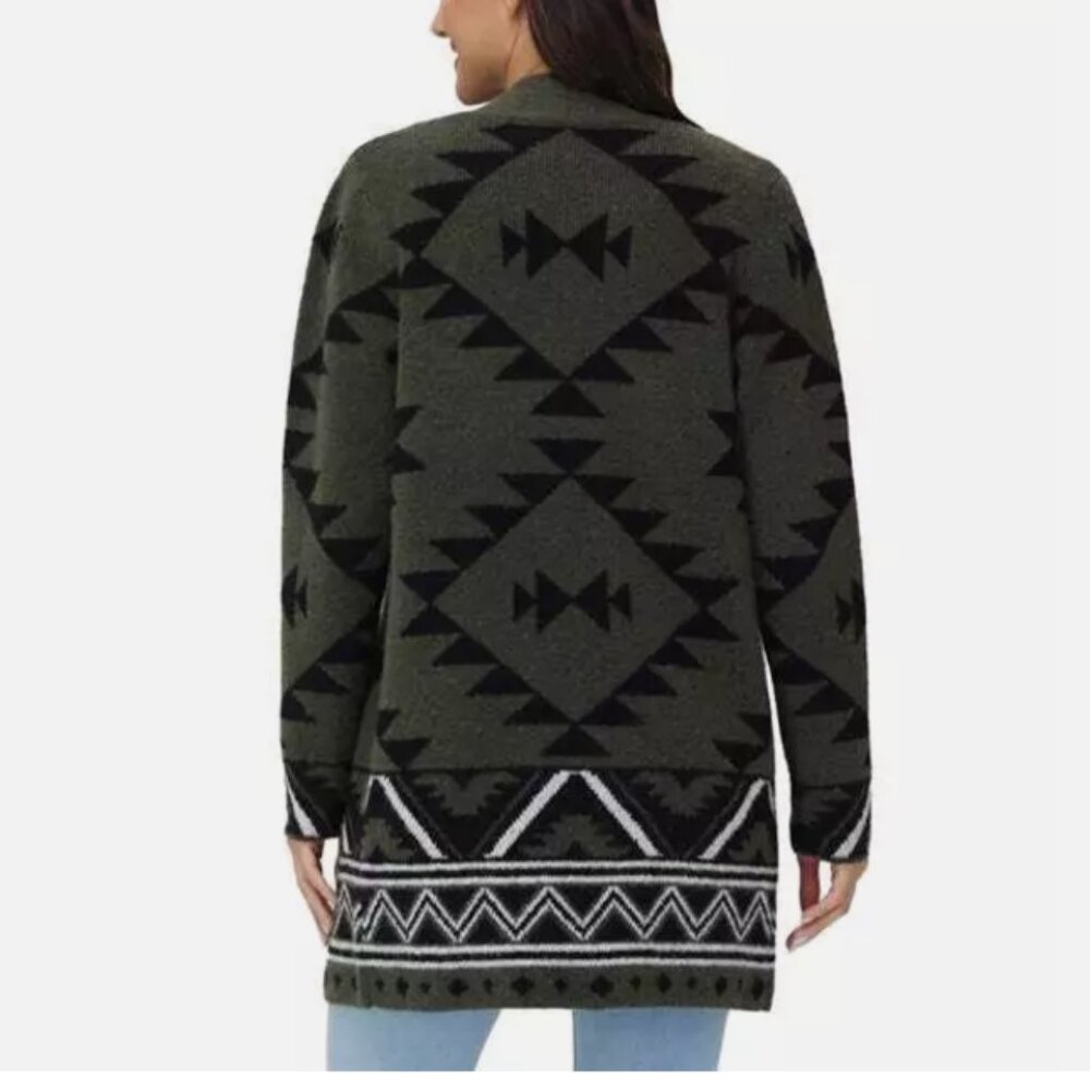 Frye Ladies' Patterned Cardigan Sweater - Picture 4 of 5